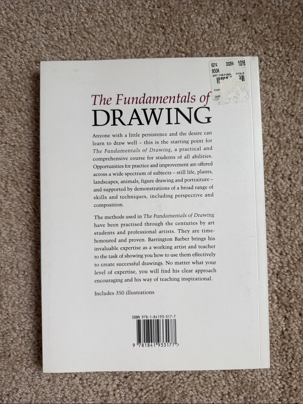 The Fundamentals of Drawing: A Complete Professional Course for Artist